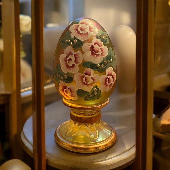 Fenton Art Glass Egg MINT condition - Picture 5 of 14